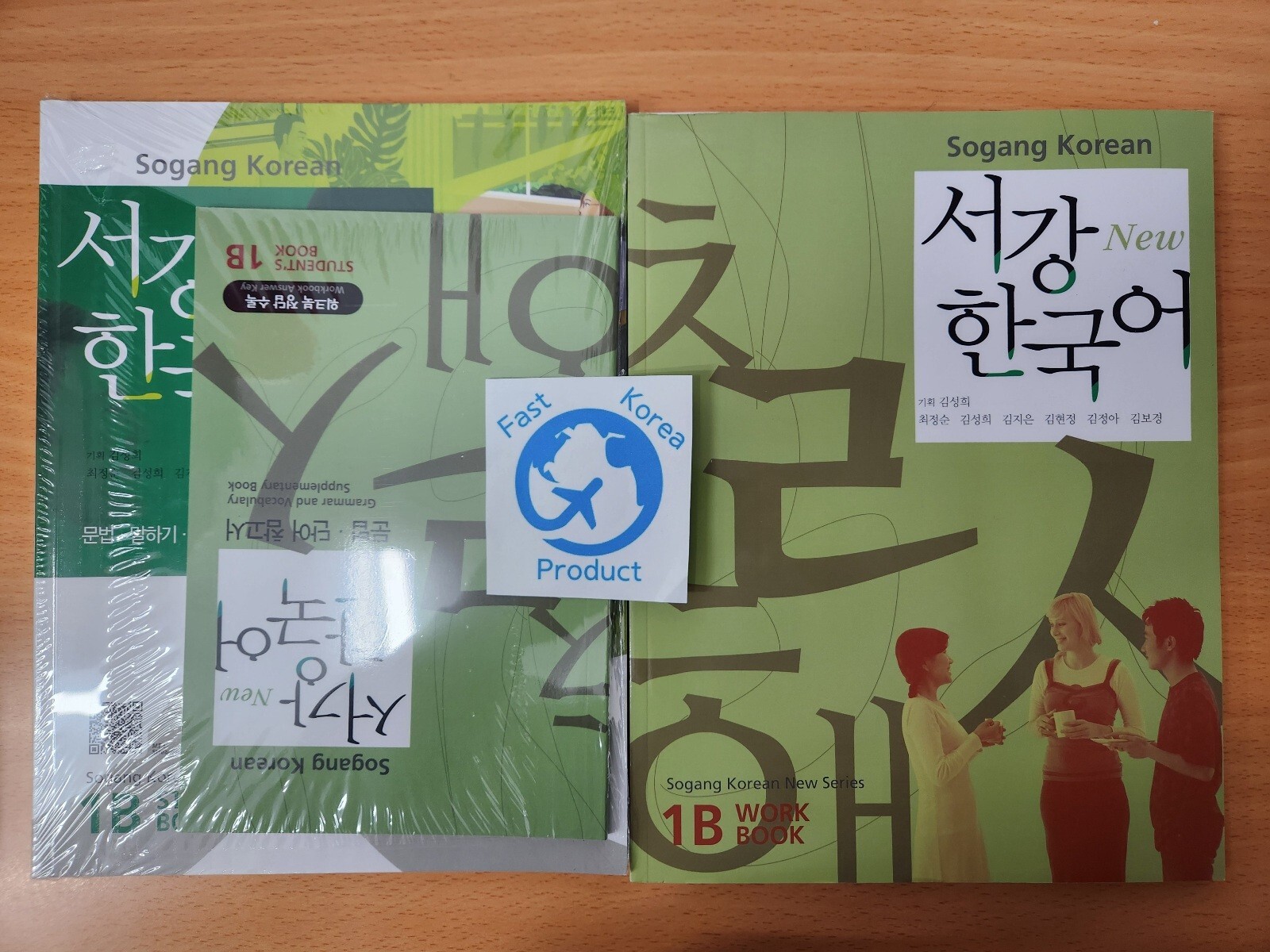 New Sogang Korean 1B Student book + Workbook 서강한국어 1B Study Learn Kpop Fun Hot