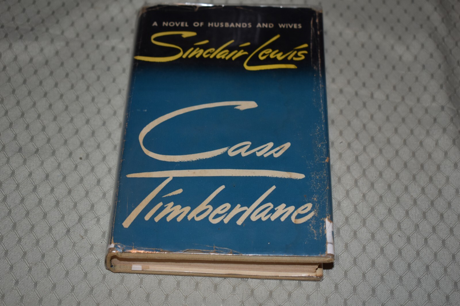 Cass Timberlane by Sinclair Lewis (1st Edition/2nd Printing, dust jacket)