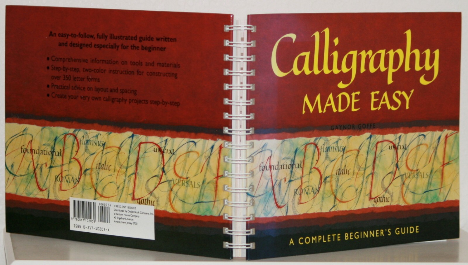 Calligraphy Made Easy A Complete Beginner’s Guide 127 Pages First Printing 1994