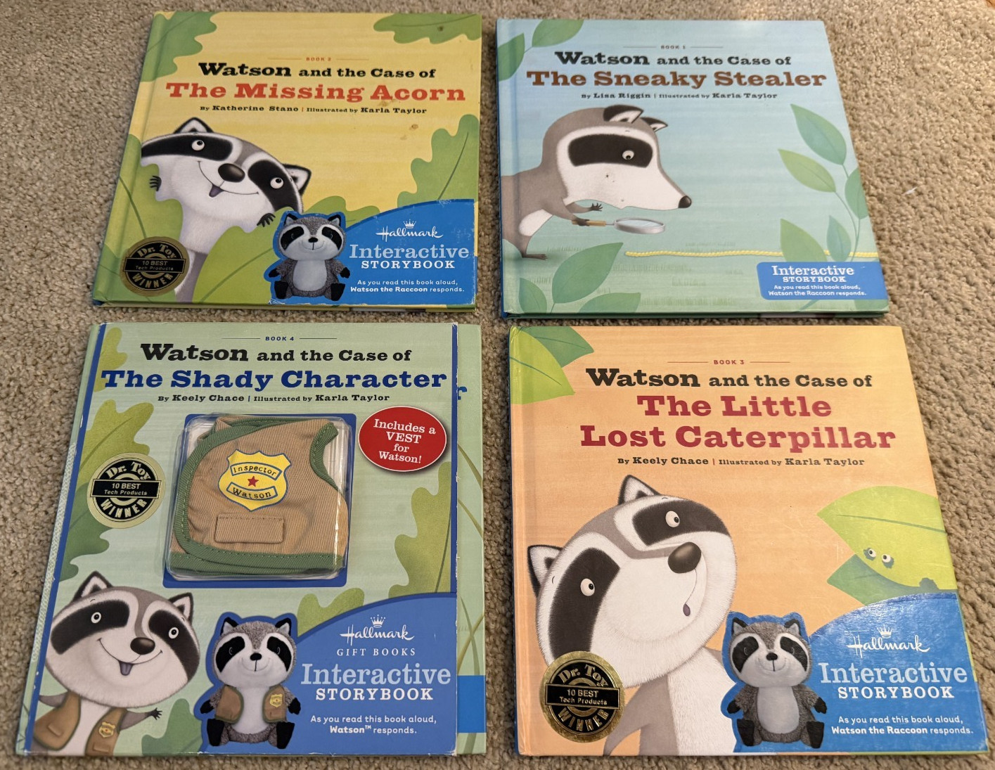 Lot 4 Watson and the Case of the Missing Acorn Hardcover Book Katherine Stan 1 2