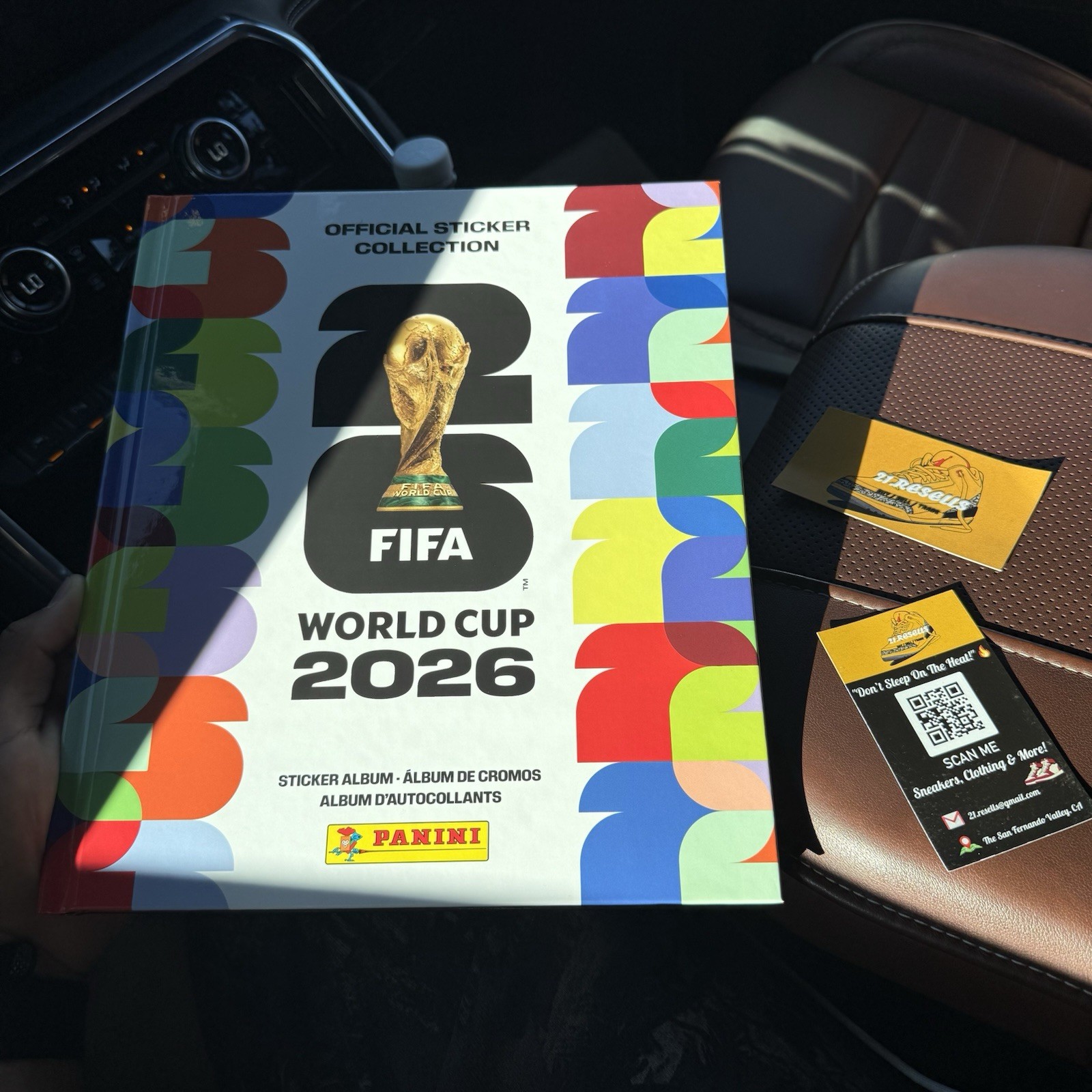 2026 Panini FIFA World Cup Sticker Album Hardcover USA Edition IN HAND FREE SHIP