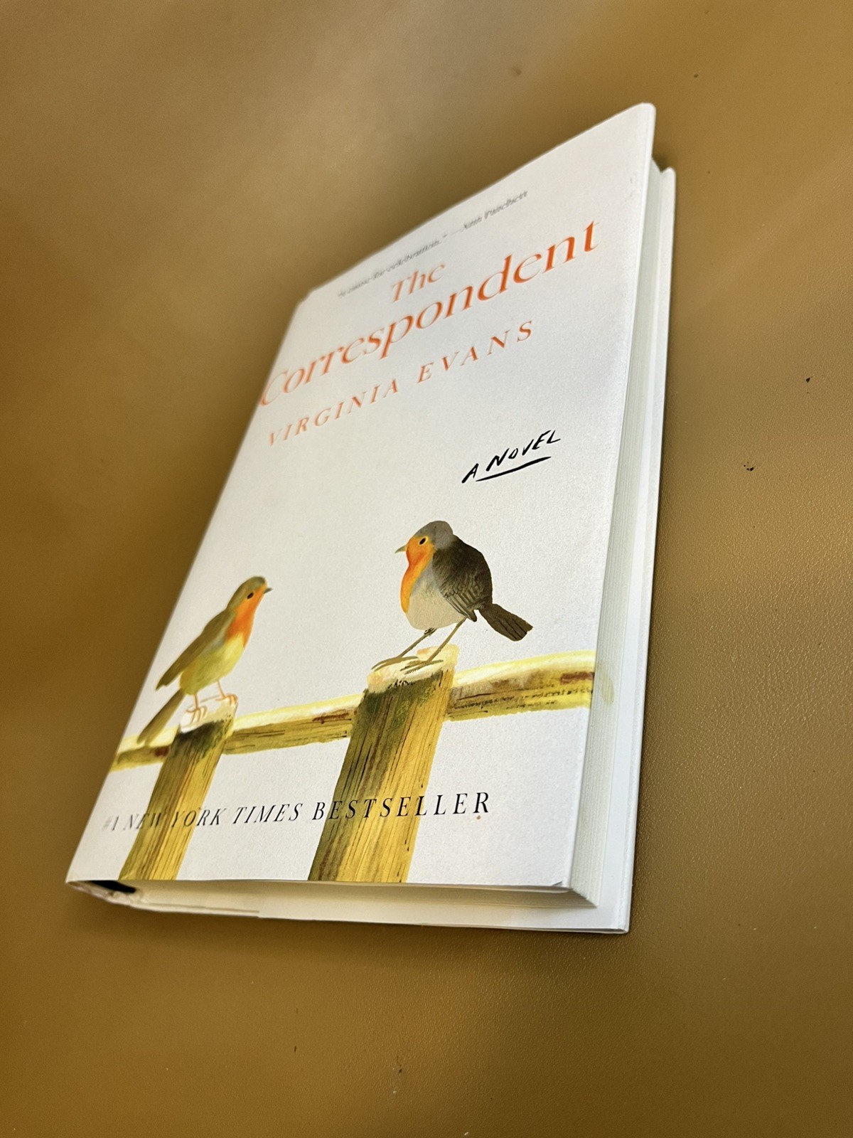 The Correspondent: A Novel by Virginia Evans – Hardcover, Hardback Book