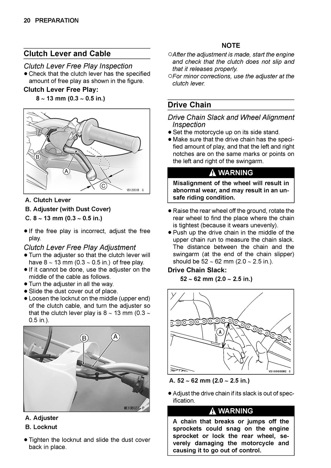 KAWASAKI KX250 Motorcycle Assembly Preparation Manual – SPIRAL BIND – COVERS