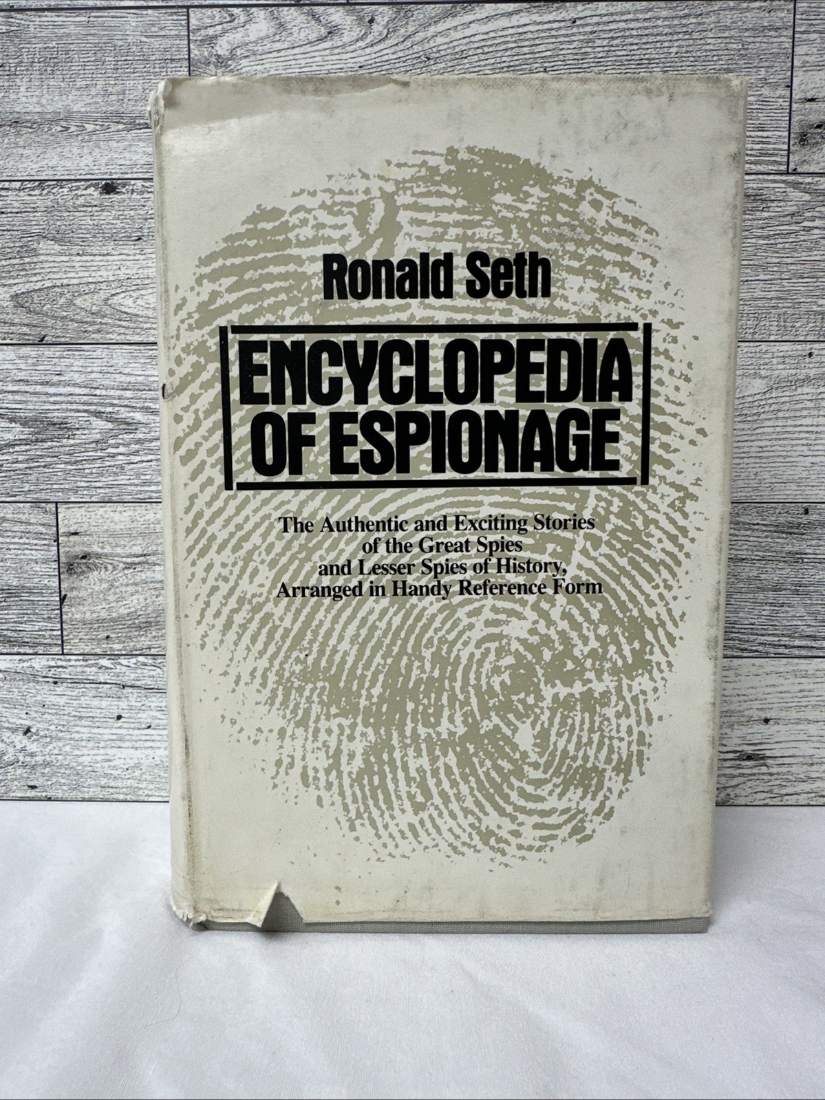 Encyclopedia of Espionage by Ronald Seth (Hardcover)