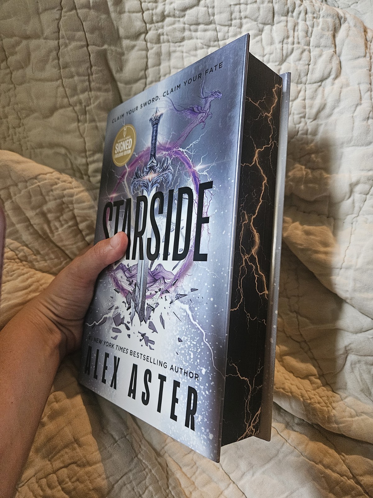 SIGNED Starside by Alex Aster B&N EXCLUSIVE DELUXE LIMITED EDITION 1/1 (2026.HC)