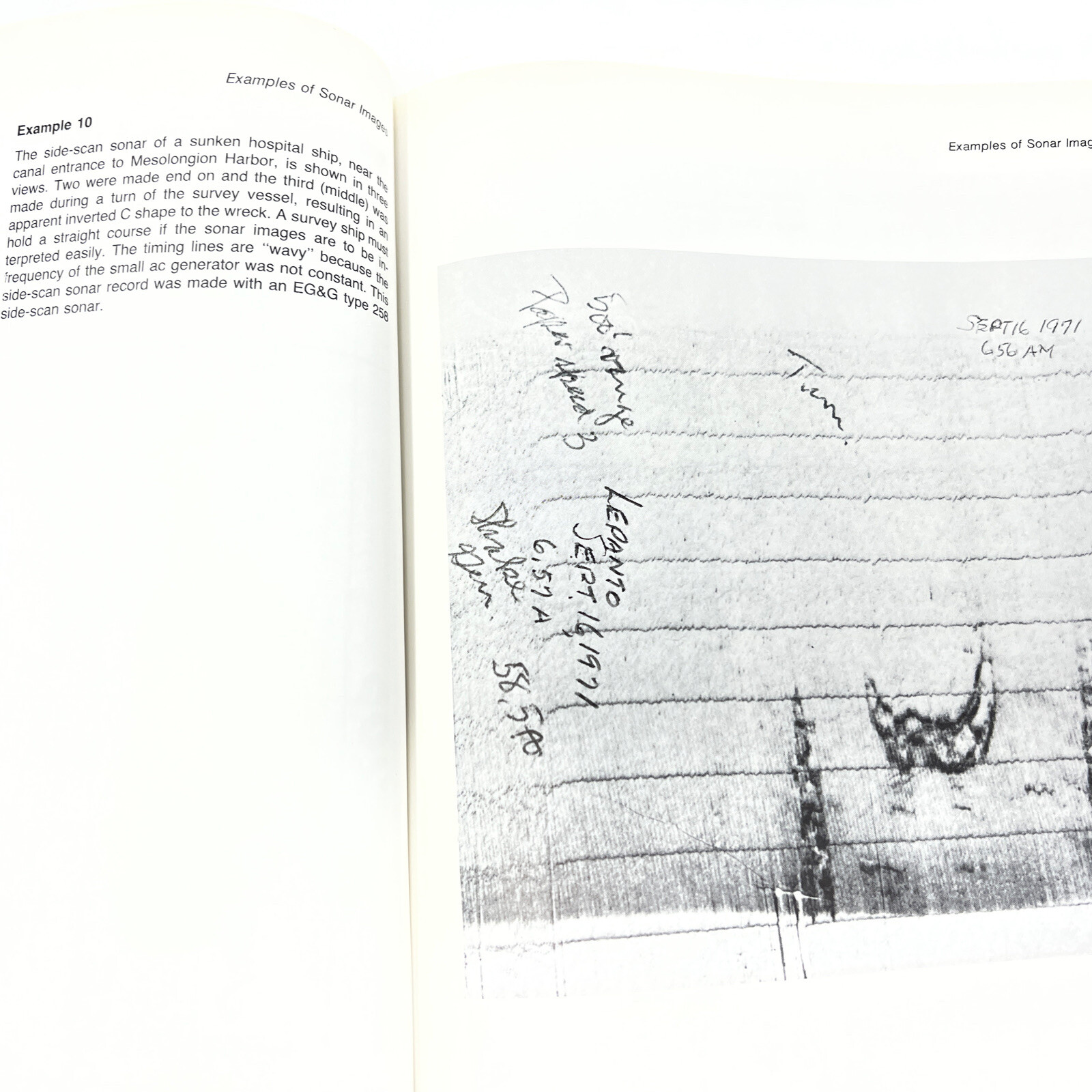 Signed Sonar Images by Dr. Harold E. Edgerton 1st Edition Softcover 1986