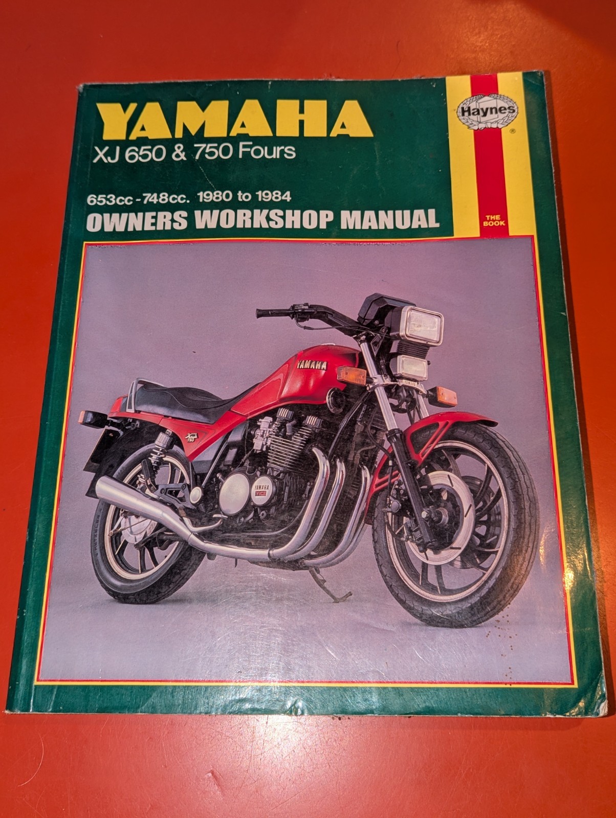 1980 to 1984 Yamaha XJ650 & 750 Fours Haynes Owners Workshop Manual 738