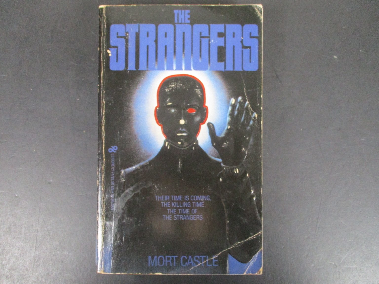 The Strangers Mort Castle 1984 Horror Thriller Sci-Fi Leisure Books Paperback PB