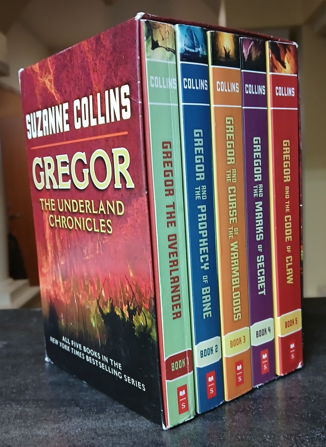 Gregor the Underland Chronicles Box Set Suzanne Collins 5 Book Softcover Fantasy