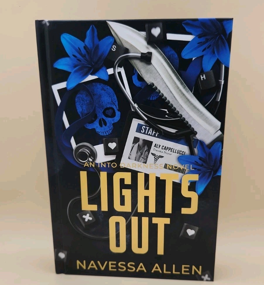 NEW Lights Out by Navessa Allen Brightside Candle Exclusive Edition Hardcover