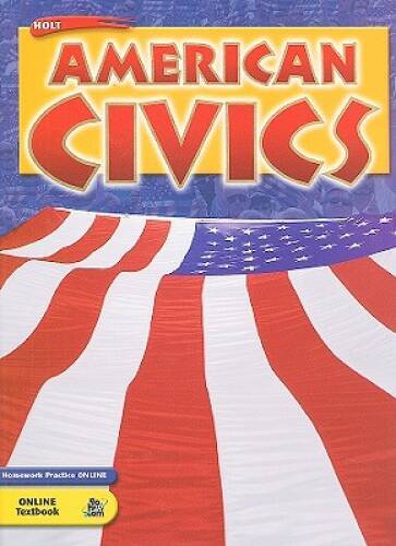 Holt American Civics: Student Edition 2005 – Hardcover – GOOD