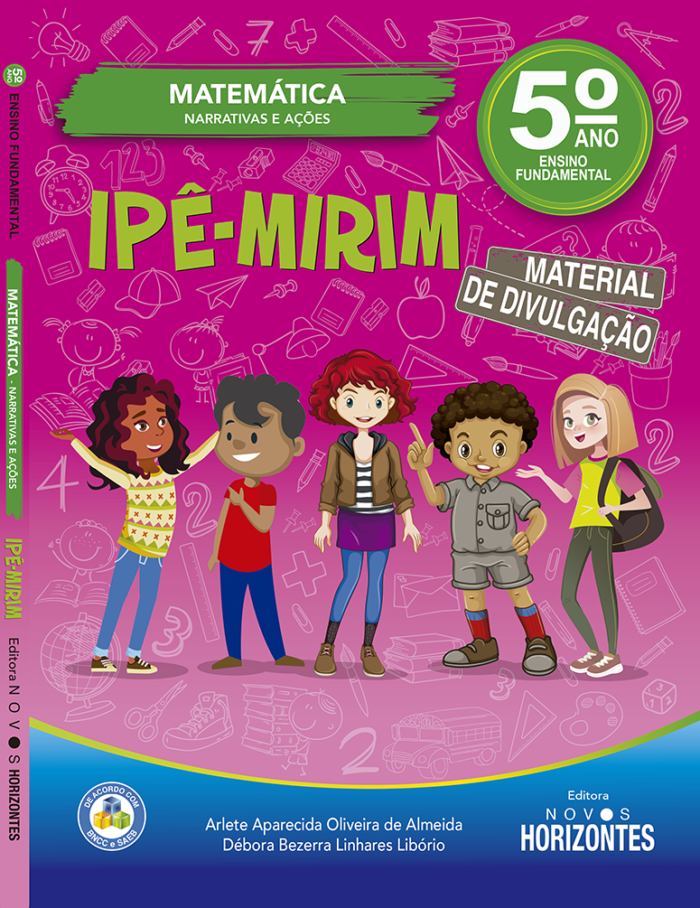 Matemática  - Coleção Ipê-Mirim - 5º Ensino Fundamental - Editora Novos Horizontes