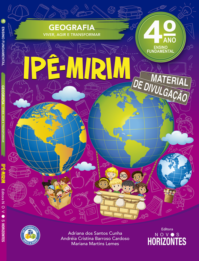Geografia - Coleção Ipê-Mirim - 3º Ensino Fundamental - Editora Novos Horizontes